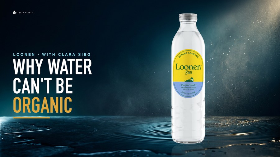 Why Water Can Never Be Organic